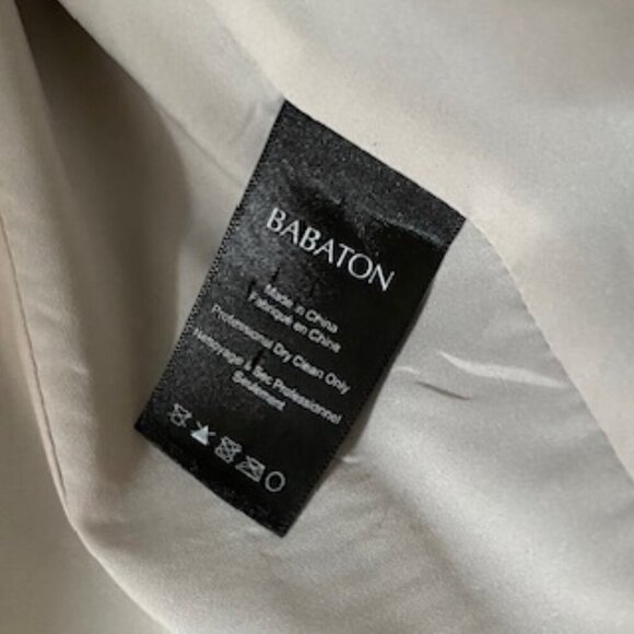 Babaton Black Softly Structured Open Front Blazer 0 - Picture 4 of 5